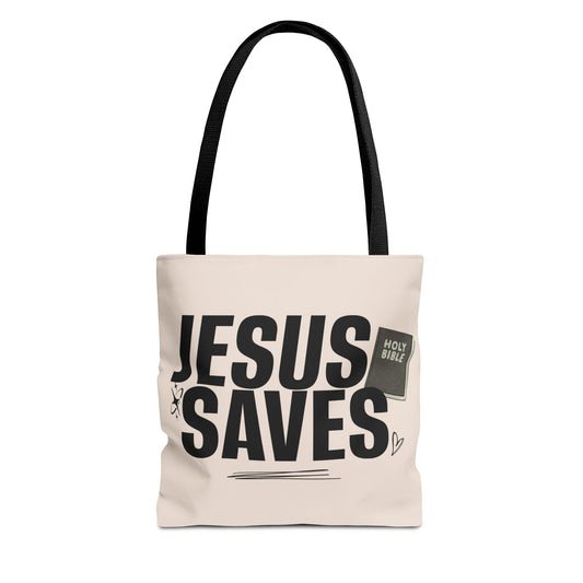 Jesus Saves Bible Bag