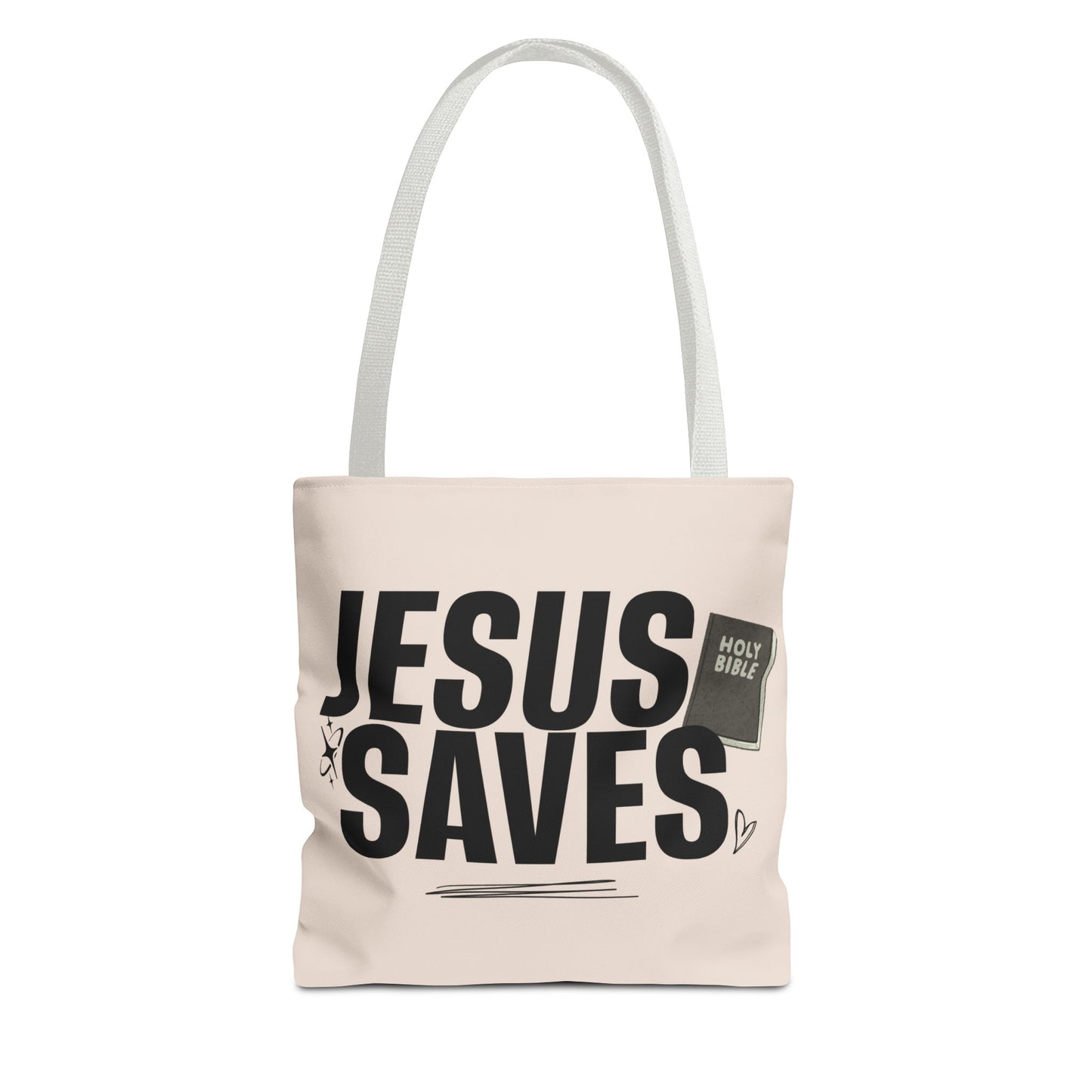 Jesus Saves Bible Bag