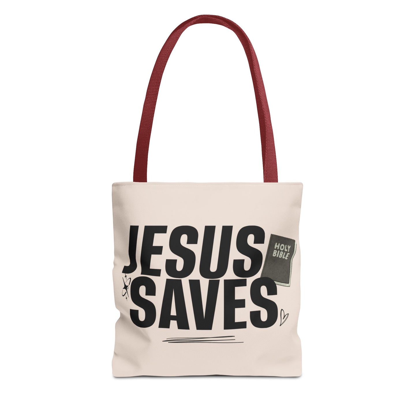 Jesus Saves Bible Bag