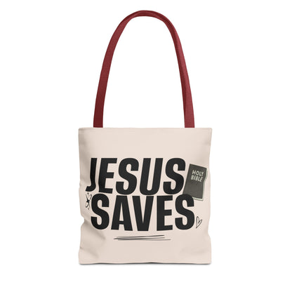 Jesus Saves Bible Bag